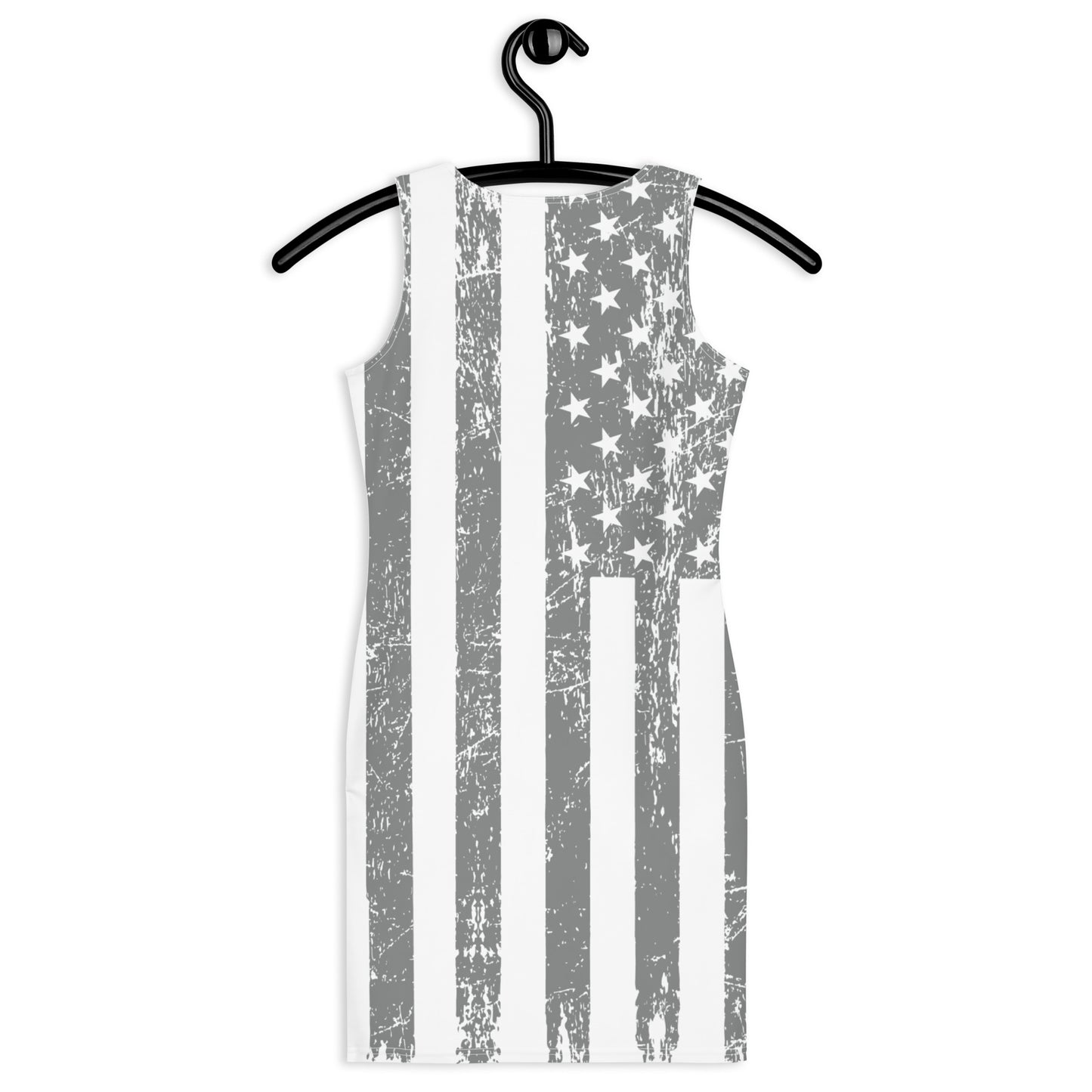Gray USA Flag Dress