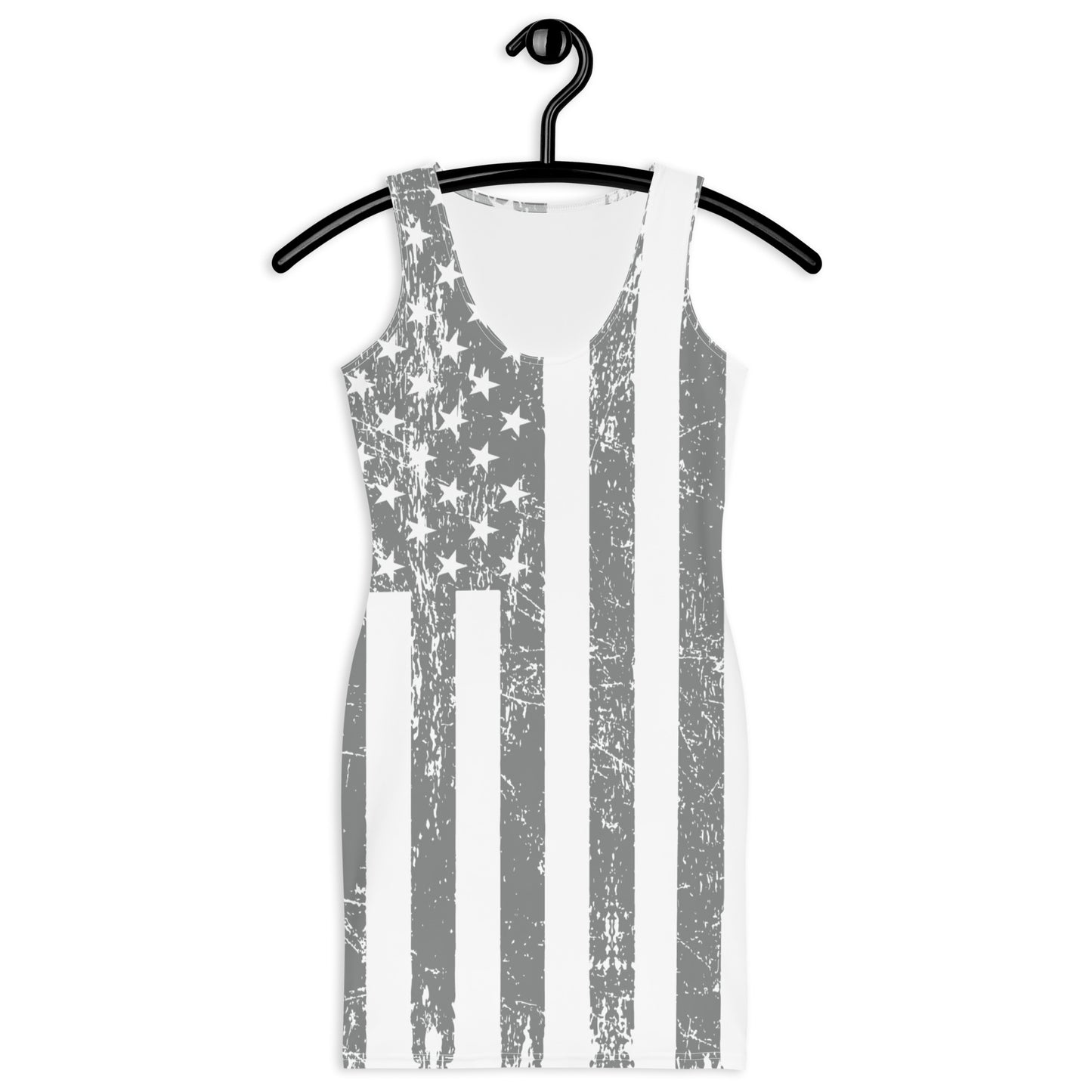 Gray USA Flag Dress