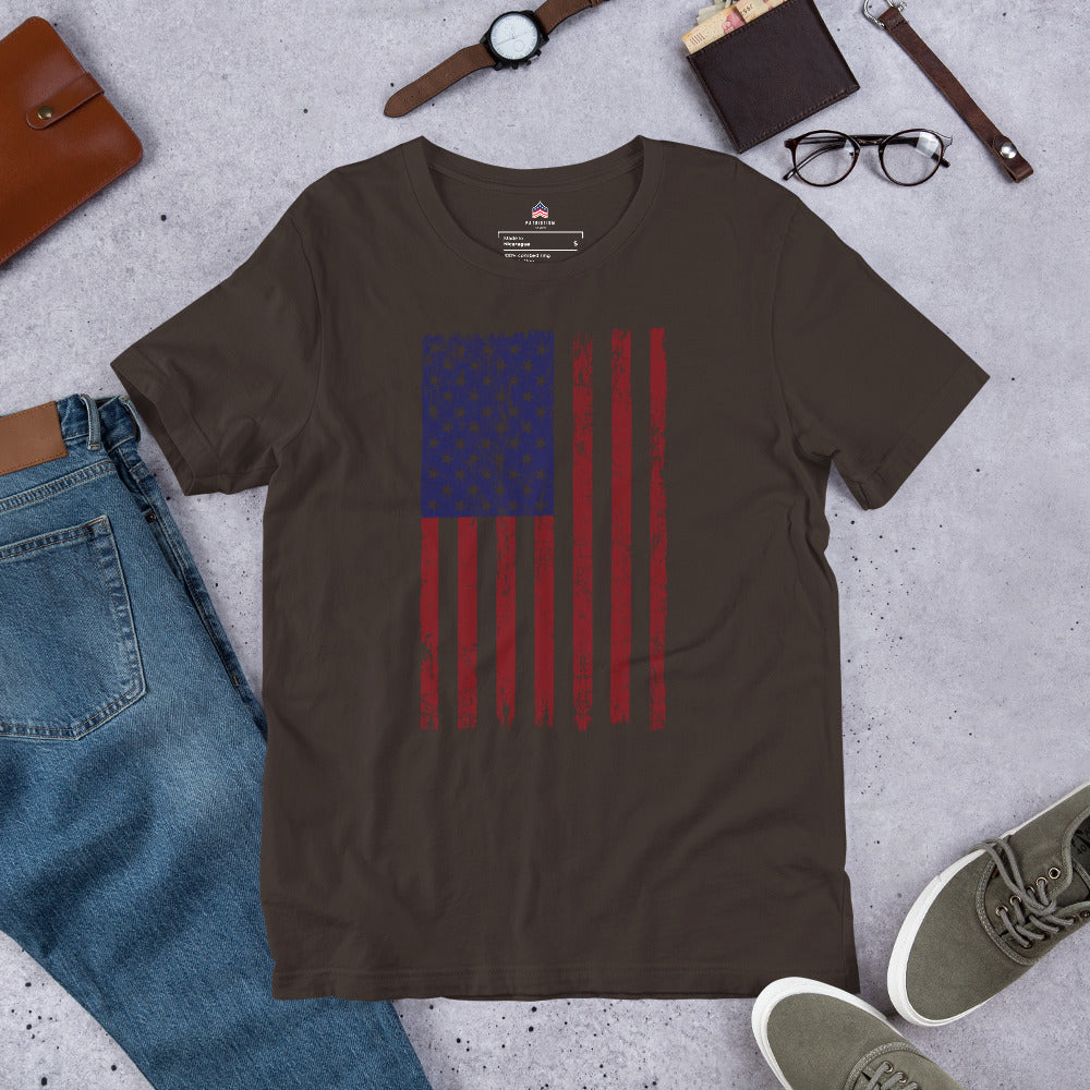 USA Flag Dark T-Shirt