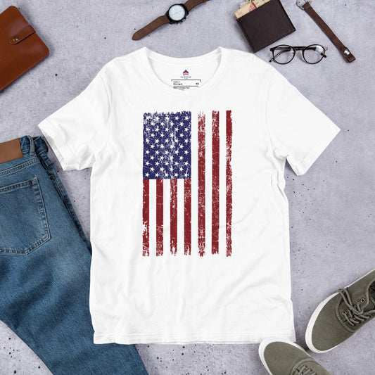 USA Flag Light T-Shirt
