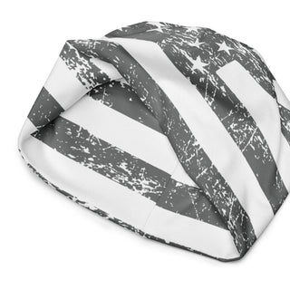 Gray USA Flag Beanie