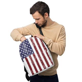 USA Flag Backpack - Minimalist