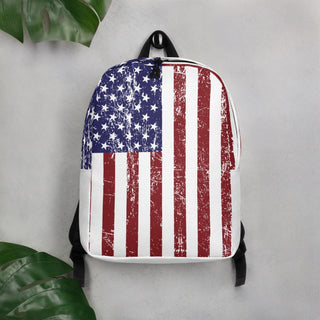 USA Flag Backpack - Minimalist