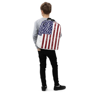 USA Flag Backpack - Minimalist