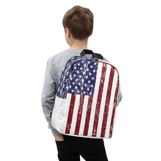 USA Flag Backpack - Minimalist