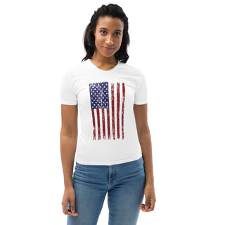 Women's T-shirt - USA Flag