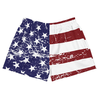 Women’s Athletic USA Flag Shorts