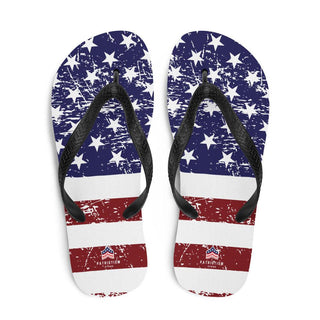 USA Flag Flip-Flops