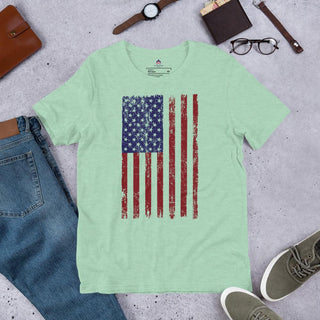 USA Flag Light T-Shirt