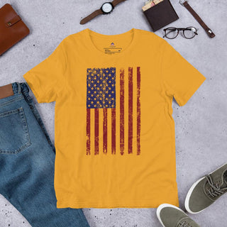 USA Flag Light T-Shirt